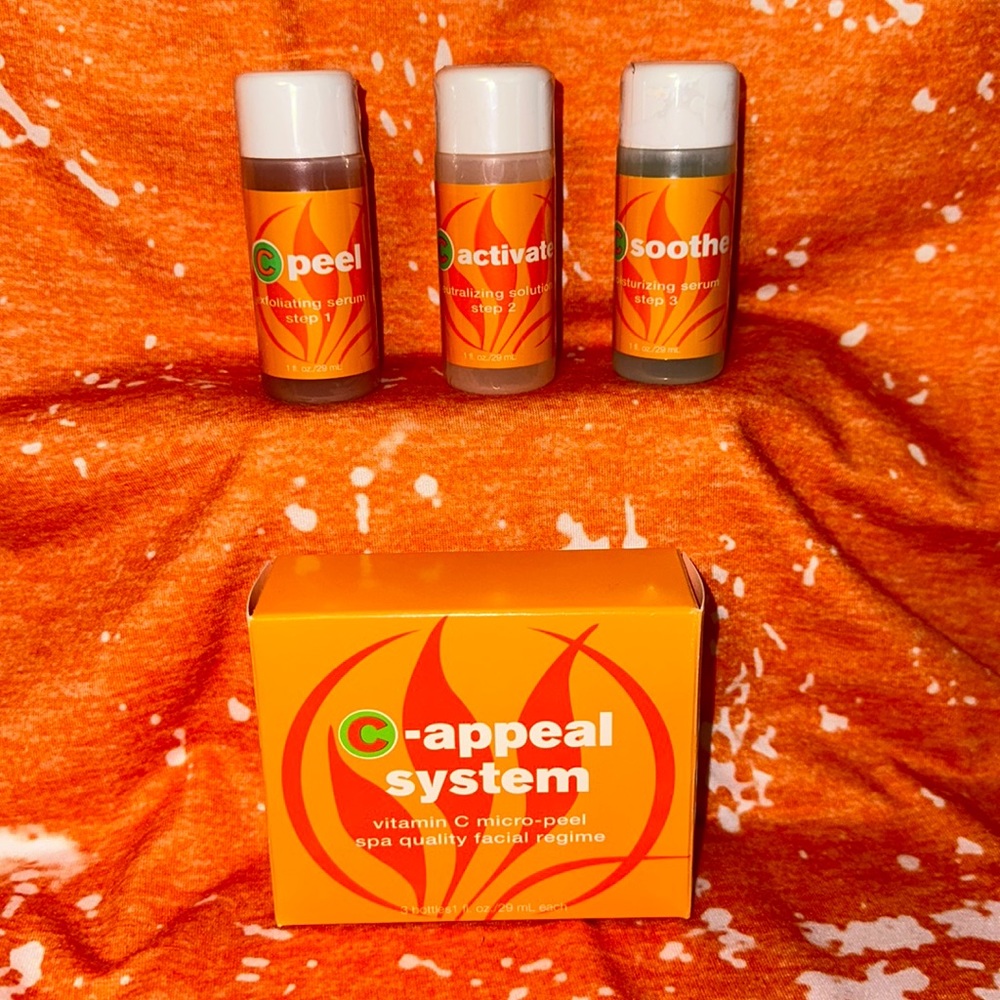 Vitamin C, micro, peel, facial regime